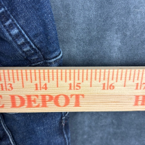 True Religion Man U Skinny Women's Denim Overalls Sz Large - Picture 15 of 16